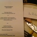 Dissident Dinner - Italian Dinner