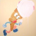 Bad Bad Painting - Ice Cream Painting