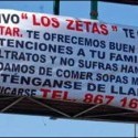 No More Instant Noodles - Los Zetas Recruitment Ad