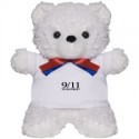 Great Artists Don't Create, They Destroy - Cute 9/11 Teddy Bear