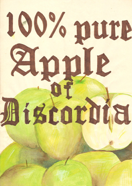 Riiko Sakkinen | A4 Drawings | 100% Pure Apple of Discordia