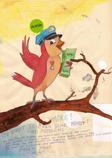 Riiko Sakkinen | A4 Drawings | (Do You Want to Earn Some Money?)
No Problems