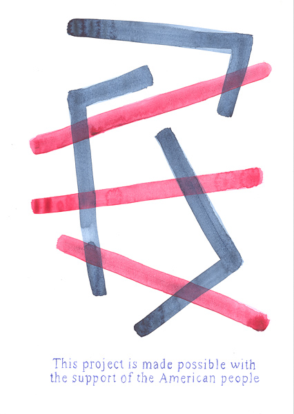 Riiko Sakkinen | A4 Drawings | This Project Is Made Possible with the Support of the American People