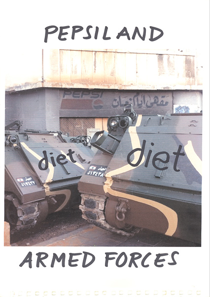 Riiko Sakkinen | A4 Drawings | Pepsiland Armed Forces