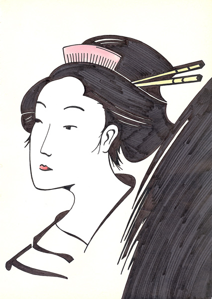 Riiko Sakkinen | A4 Drawings | Fantastically Orientalist