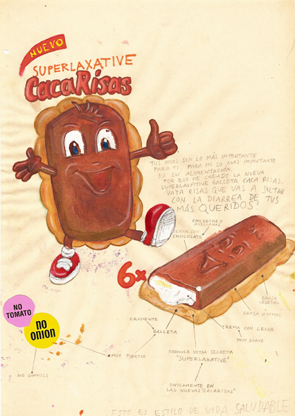 Riiko Sakkinen | A4 Drawings | Superlaxative Cacarisas