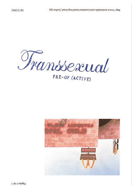 Riiko Sakkinen | A4 Drawings | Transsexual Pre-Op (Active)