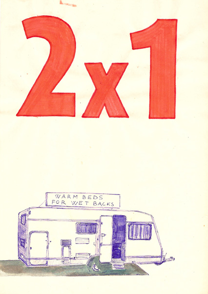 Riiko Sakkinen | A4 Drawings | Warm Beds
 for Wet Backs