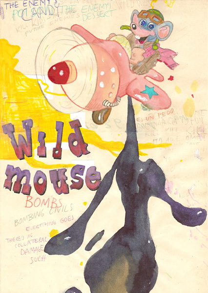Riiko Sakkinen | A4 Drawings | Wild Mouse in
the Wild West