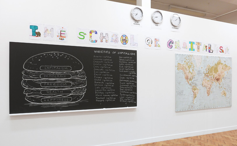 Riiko Sakkinen | Installation Views | The ABC of Capitalism