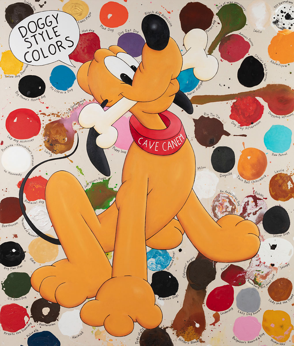 Riiko Sakkinen | Paintings | Doggy Style Colors