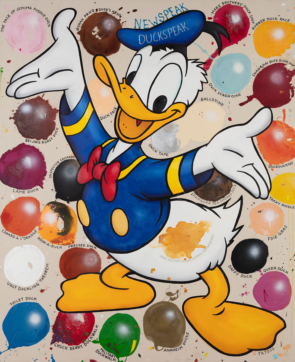 Riiko Sakkinen | Paintings | Newspeak Duckspeak