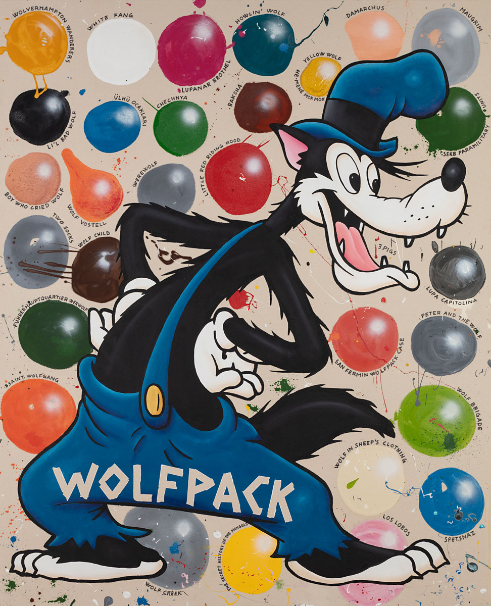 Riiko Sakkinen | Paintings | Wolf Pack