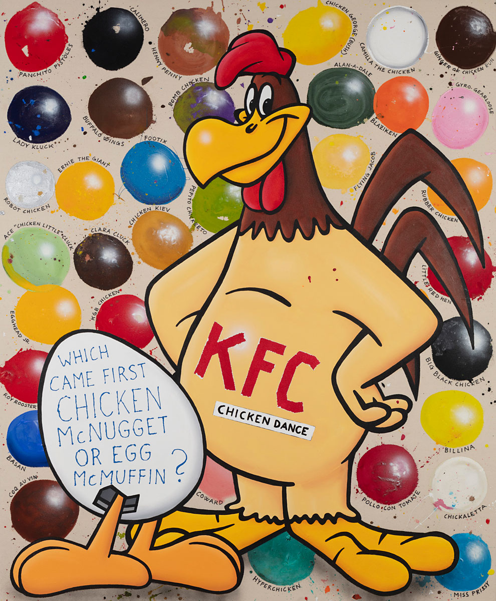 Riiko Sakkinen | Paintings | KFC Chicken Dance