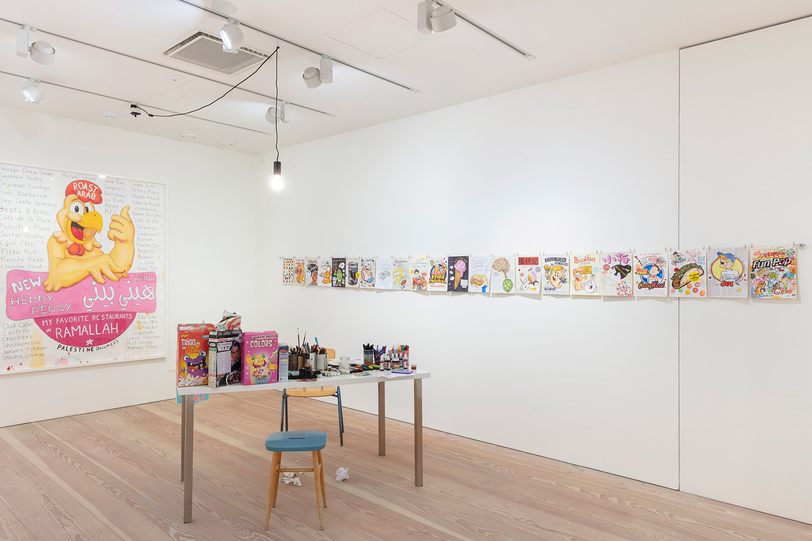 Riiko Sakkinen | Installation Views | Riiko Sakkinen's Drawing Room
