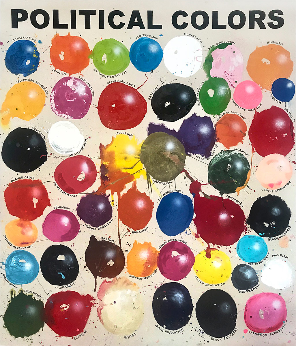 Riiko Sakkinen | Paintings | Political Colors