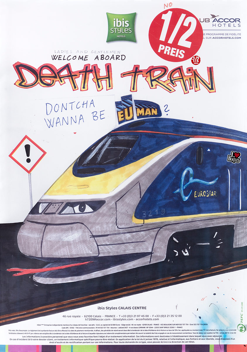 Riiko Sakkinen | Other Drawings | Death Train