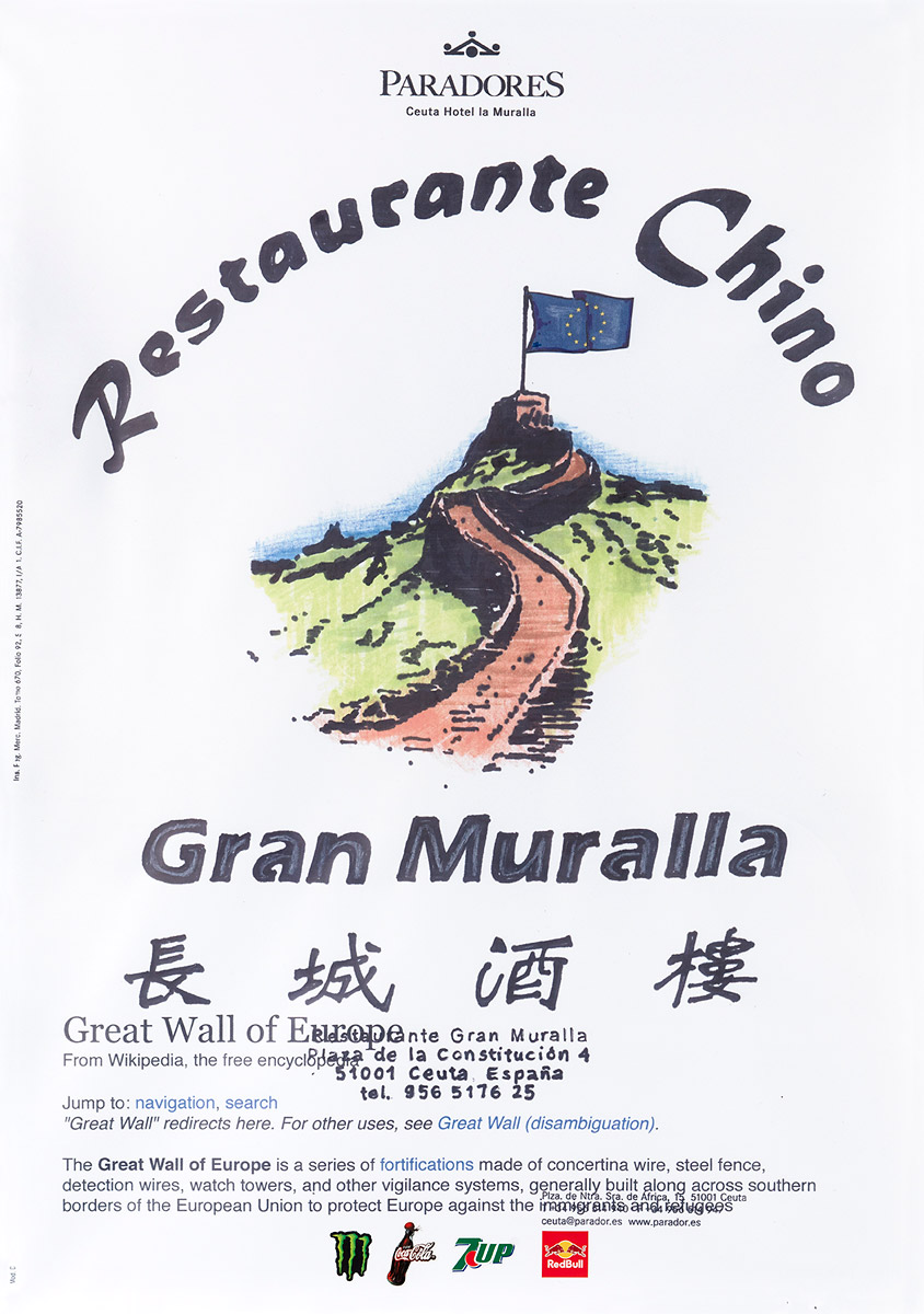 Riiko Sakkinen | Other Drawings | The Great Wall of Europe