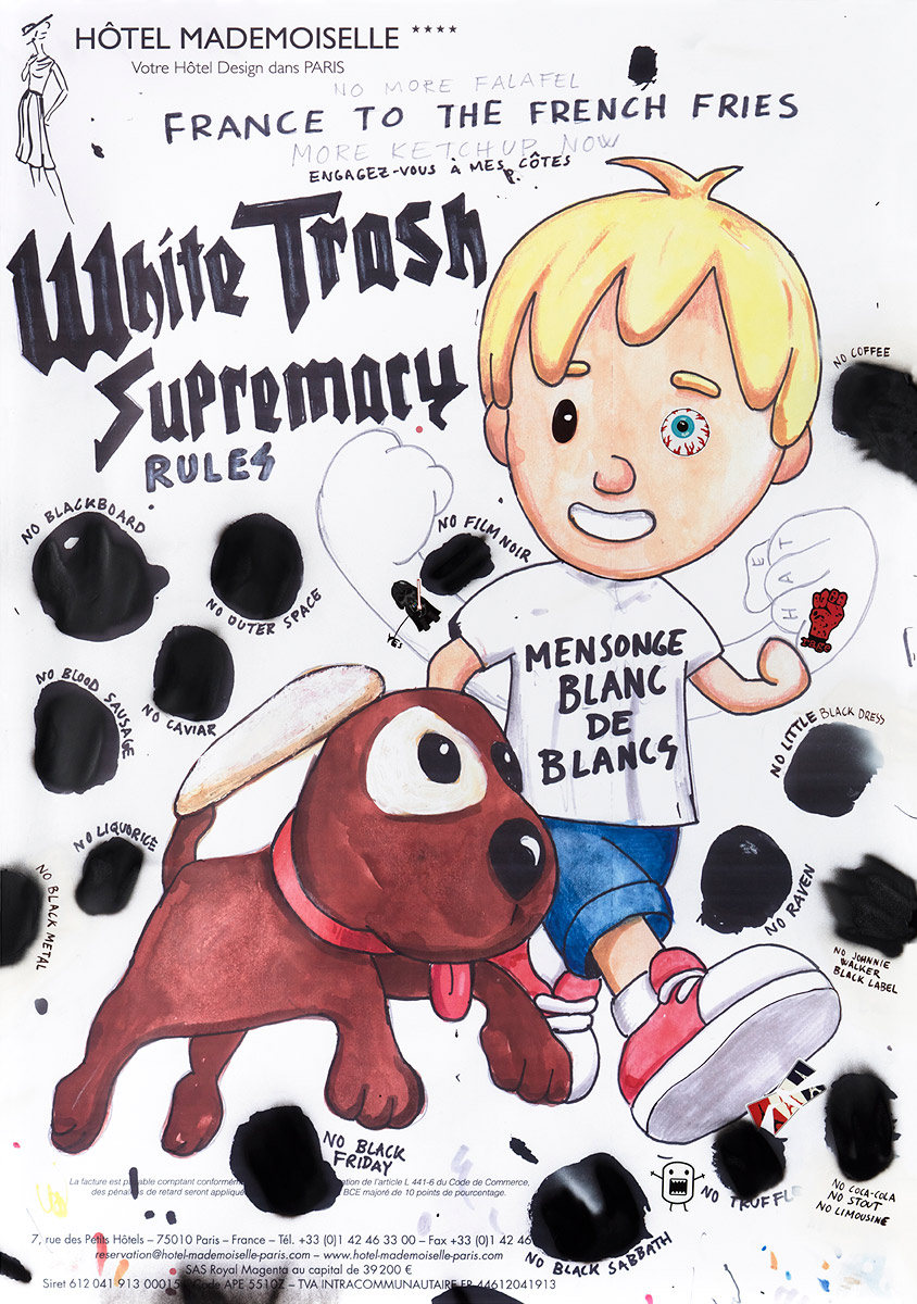 Riiko Sakkinen | Other Drawings | White Trash Supremacy