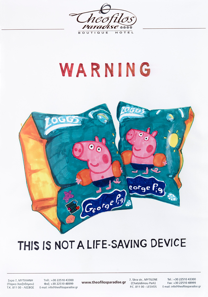 Riiko Sakkinen | Other Drawings | Warning, Little George!