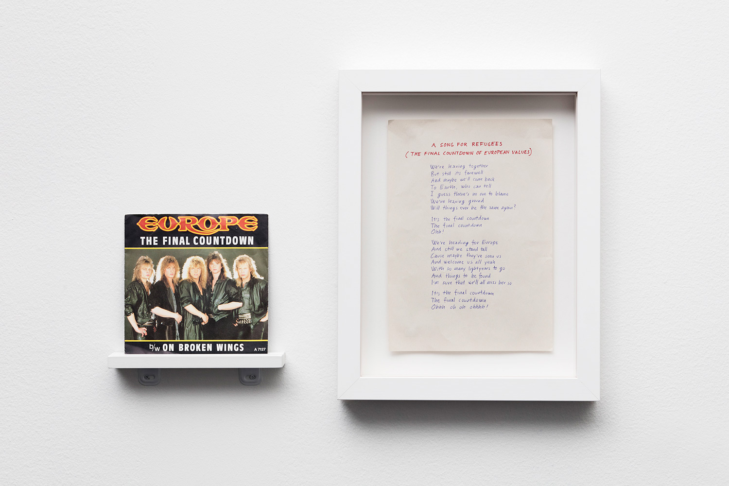 Riiko Sakkinen | Objects | A Song for Refugees