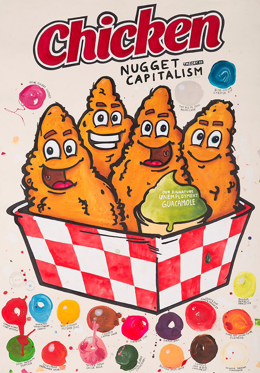 Riiko Sakkinen | Other Drawings | Chicken Nugget Capitalism