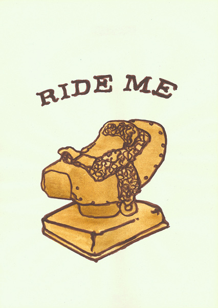 Riiko Sakkinen | A4 Drawings | Ride Me