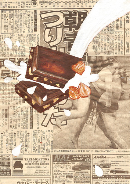 Riiko Sakkinen | A4 Drawings | Hazelnut Sumo