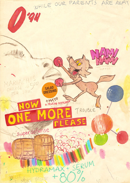 Riiko Sakkinen | A4 Drawings | One More, Please