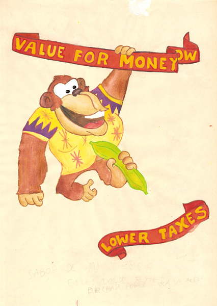 Riiko Sakkinen | A4 Drawings | Value for Money and Lower Taxes