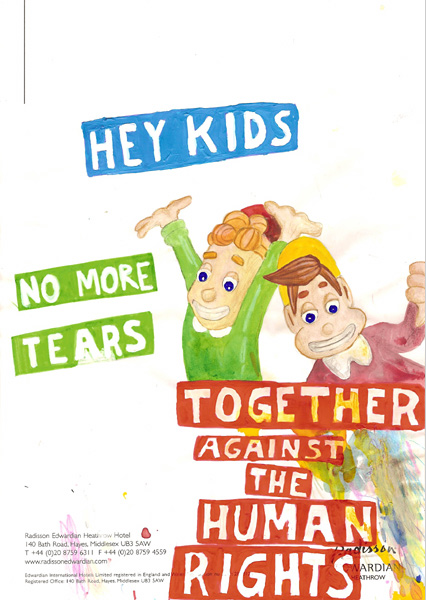 Riiko Sakkinen | A4 Drawings | Together Against the Human Rights
 (With Crackle and Pop)