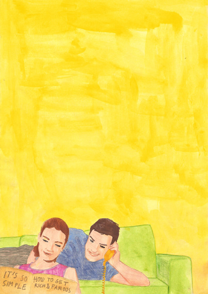 Riiko Sakkinen | A4 Drawings | How to Get
 Rich & Famous