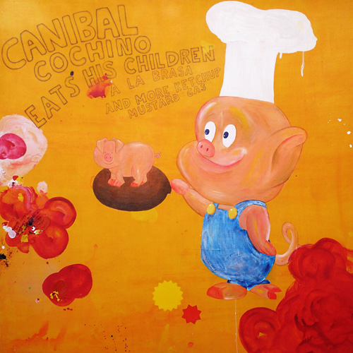 Riiko Sakkinen | Paintings | Canibal Cochino