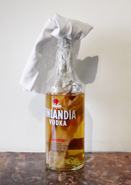 Riiko Sakkinen | Objects | Finlandia
 (Molotov Cocktail)