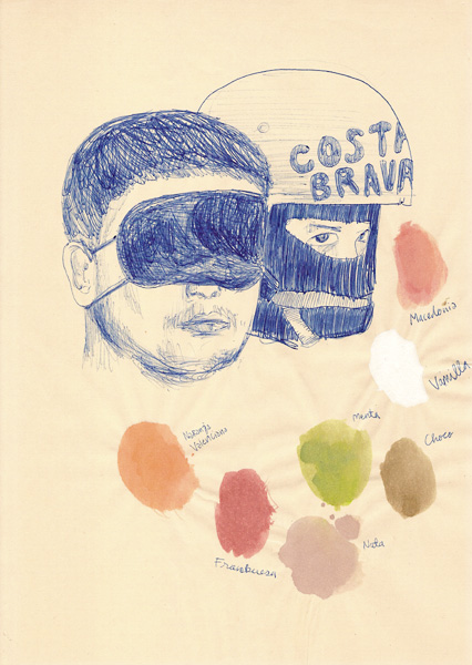 Riiko Sakkinen | A4 Drawings | Costa Brava