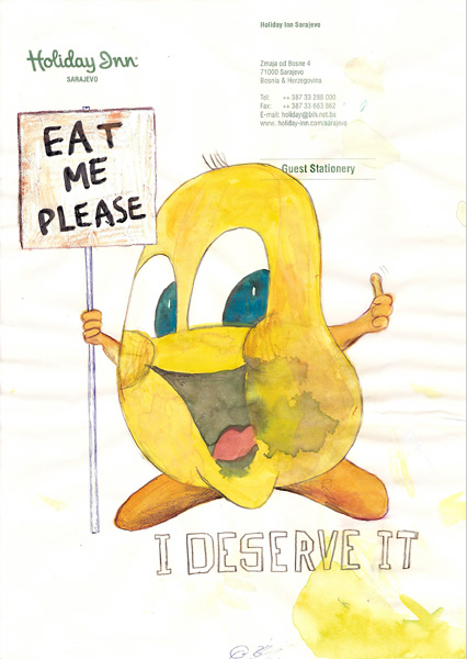 Riiko Sakkinen | A4 Drawings | Eat Me, Please
 (I Deserve it)