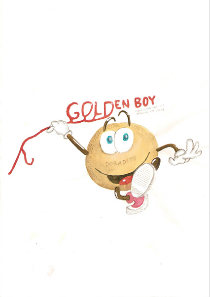 Riiko Sakkinen | A4 Drawings | Golden Boy