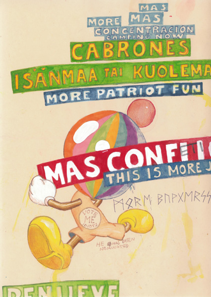 Riiko Sakkinen | A4 Drawings | Isnmaa tai kuolema