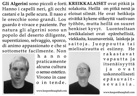 Riiko Sakkinen | Miscellaneous | Keep on the Asphalt