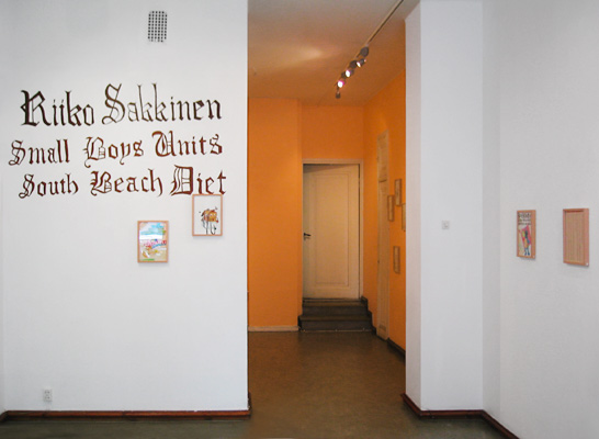 Riiko Sakkinen | Installation Views | Small Boys Units
 South Beach Diet