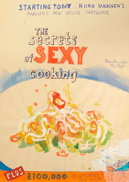 Riiko Sakkinen | A4 Drawings | Secrets of Sexy Cooking
