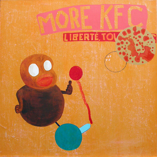 Riiko Sakkinen | Paintings | Conguito (More KFC)