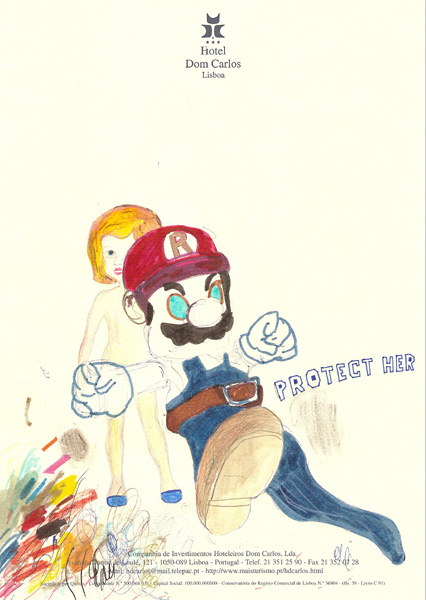 Riiko Sakkinen | A4 Drawings | Protect Her