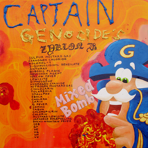 Riiko Sakkinen | Paintings | Captain Genocide's Mixed Bomb