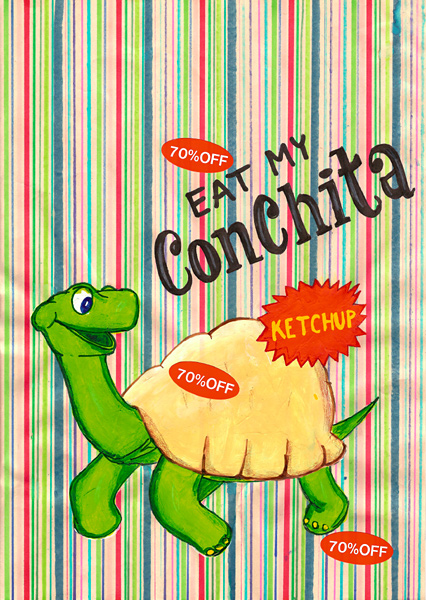 Riiko Sakkinen | A4 Drawings | Eat My Conchita