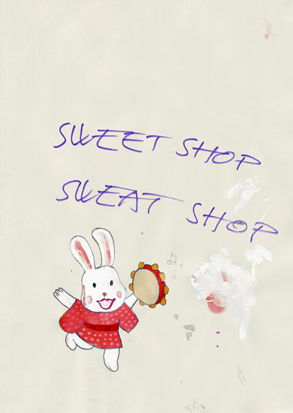 Riiko Sakkinen | A4 Drawings | Sweet Shop
 Sweat Shop