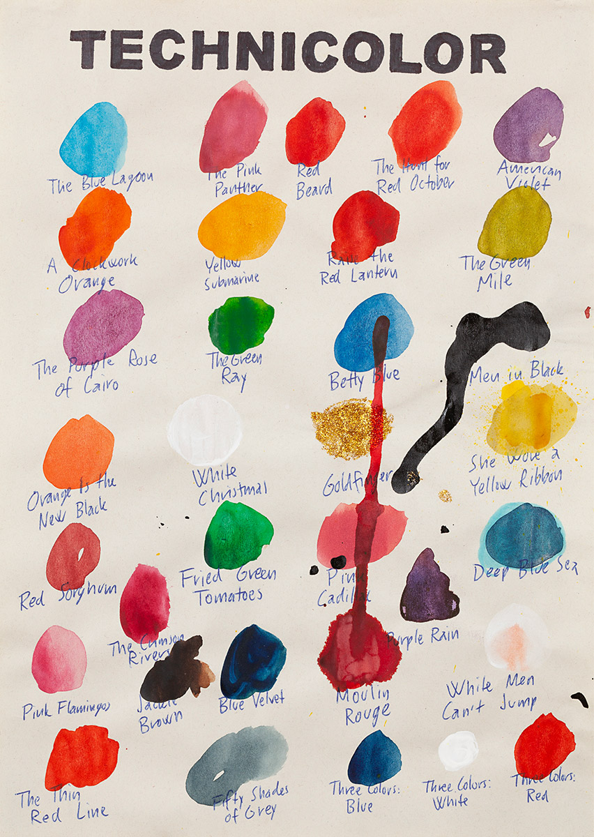 Riiko Sakkinen | A4 Drawings | Technicolor