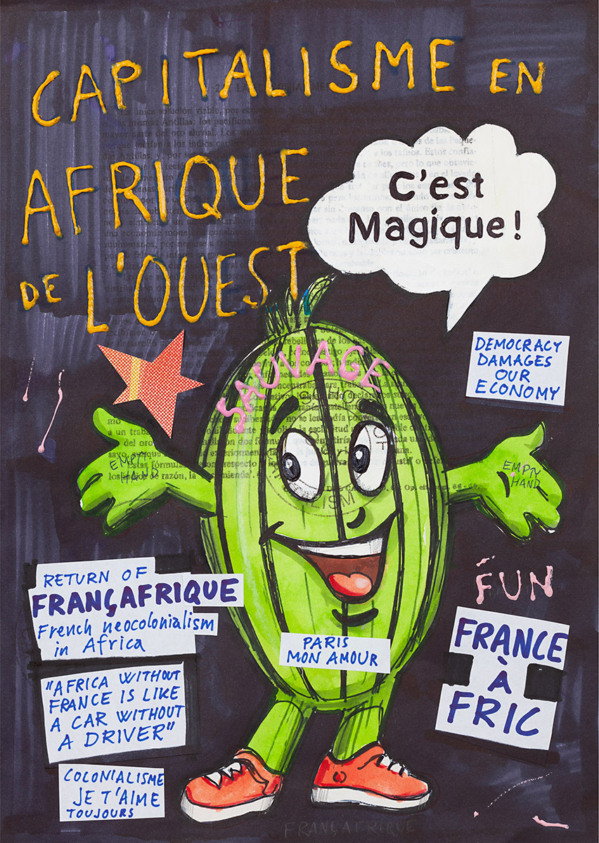 Riiko Sakkinen | A4 Drawings | Françafrique