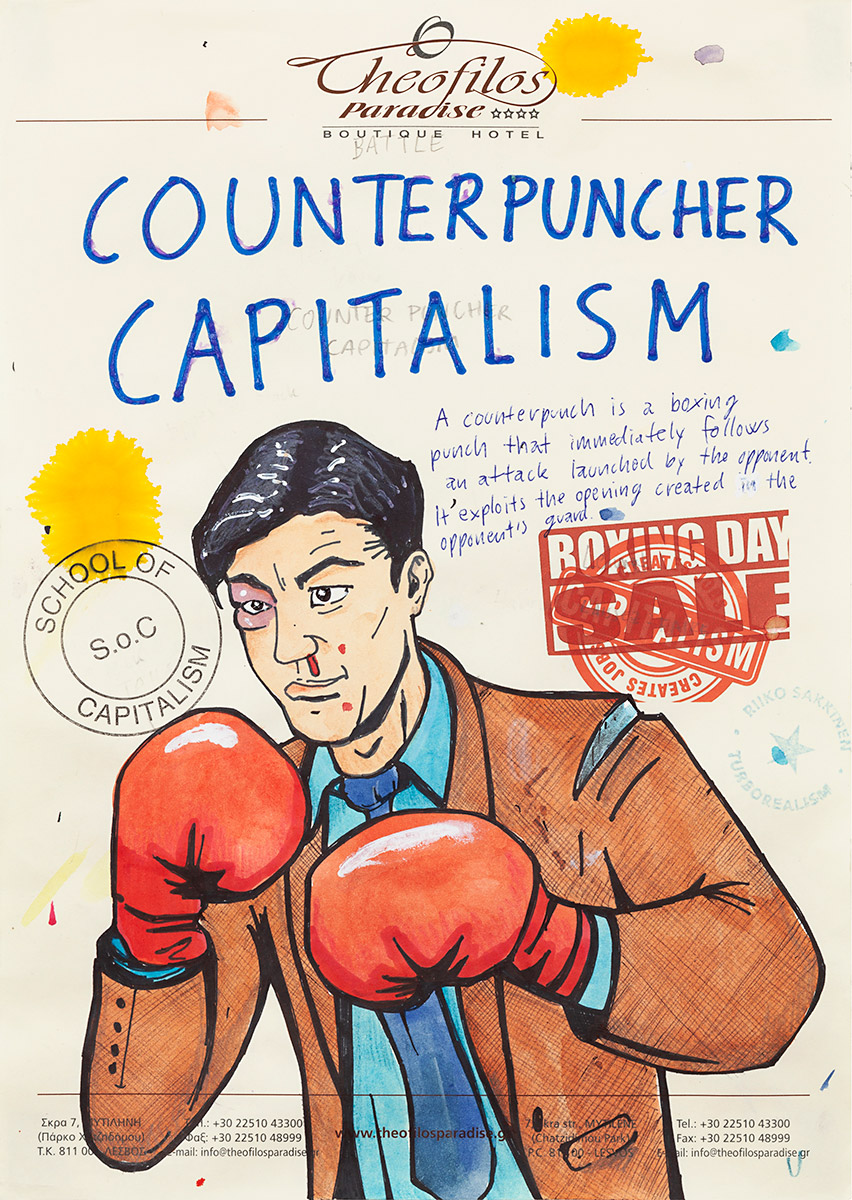 Riiko Sakkinen | A4 Drawings | Counterpuncher Capitalism