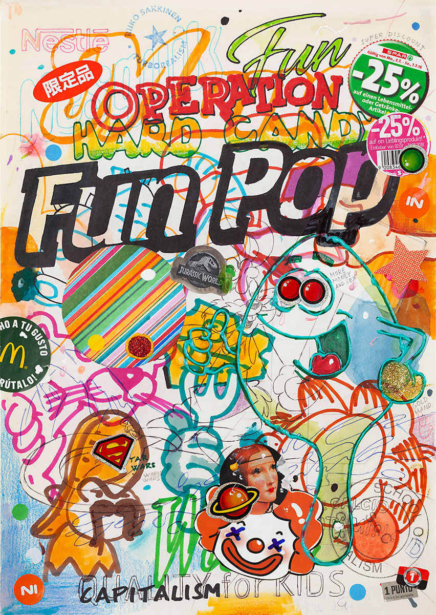 Riiko Sakkinen | A4 Drawings | Fun Pop